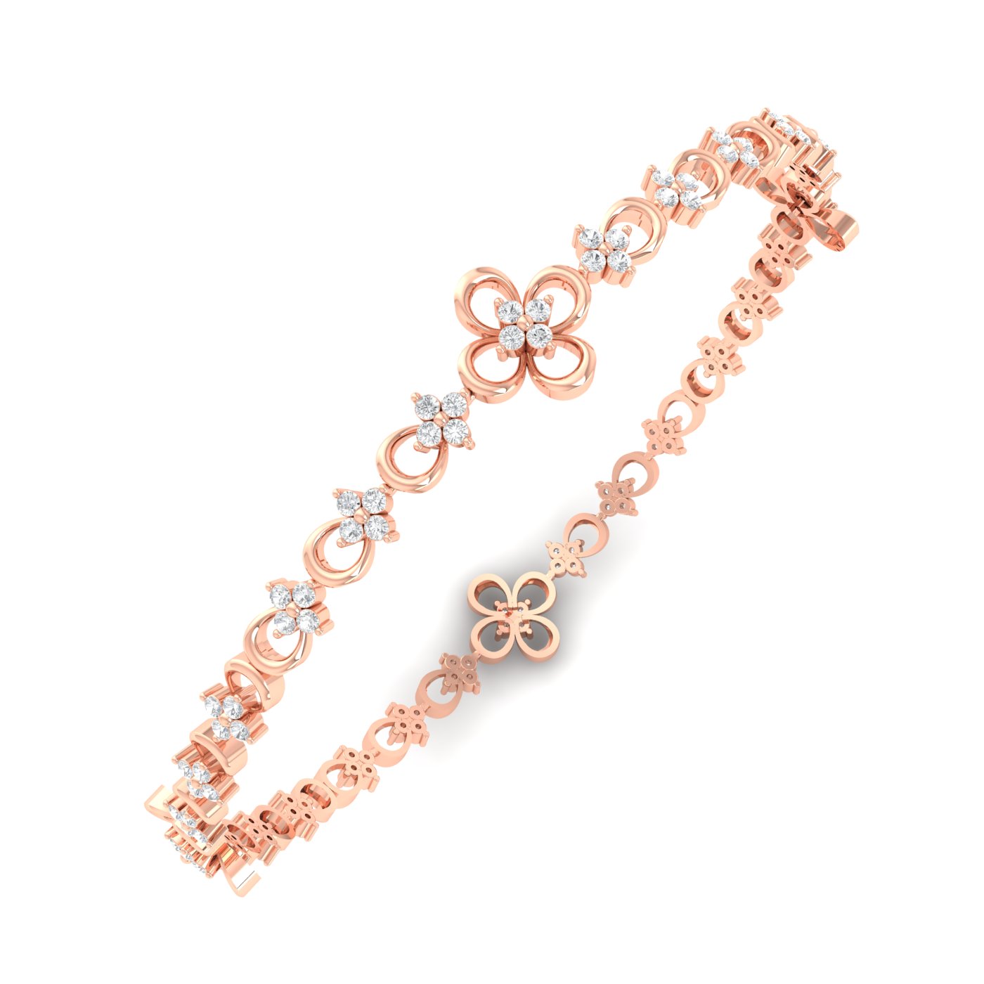 Falak Bloom Diamond Bangle
