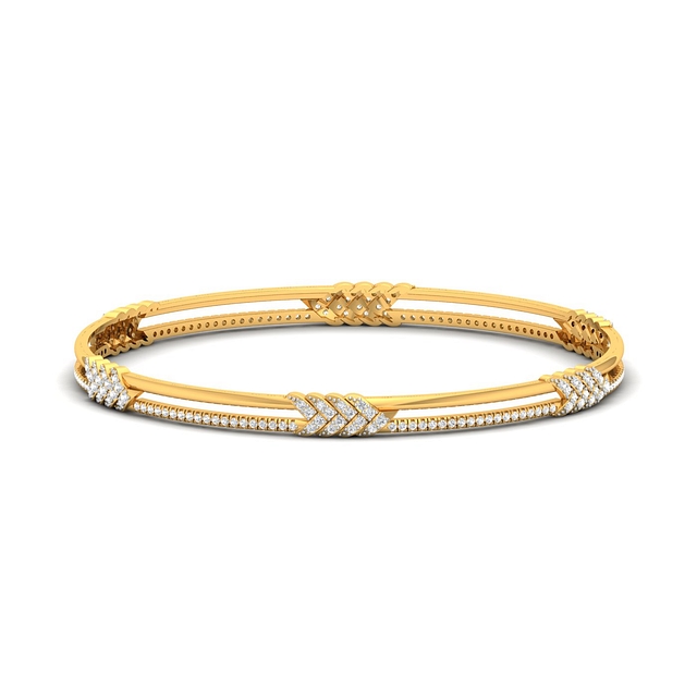 Buy Gold and Diamond Bangles Online Start Rs 19999 at Perrian