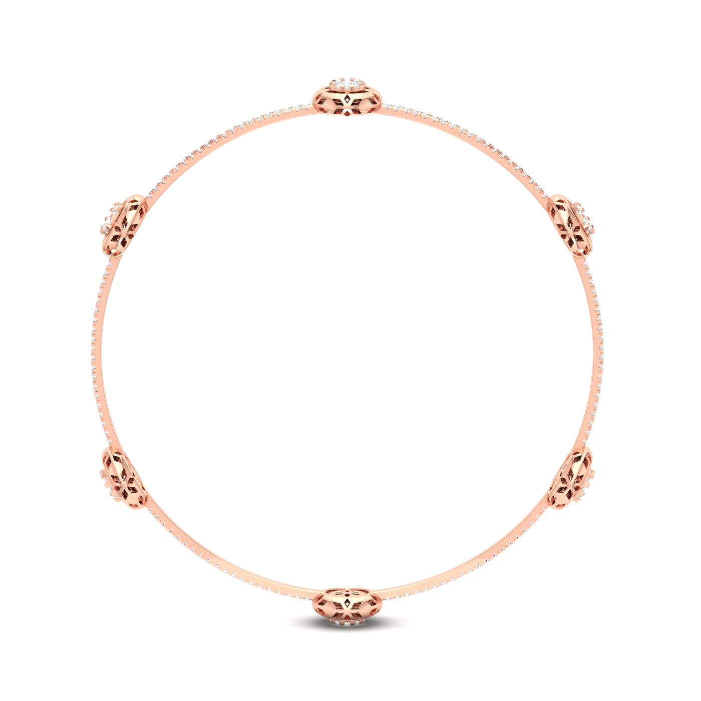 Radiant Diamond Bangles