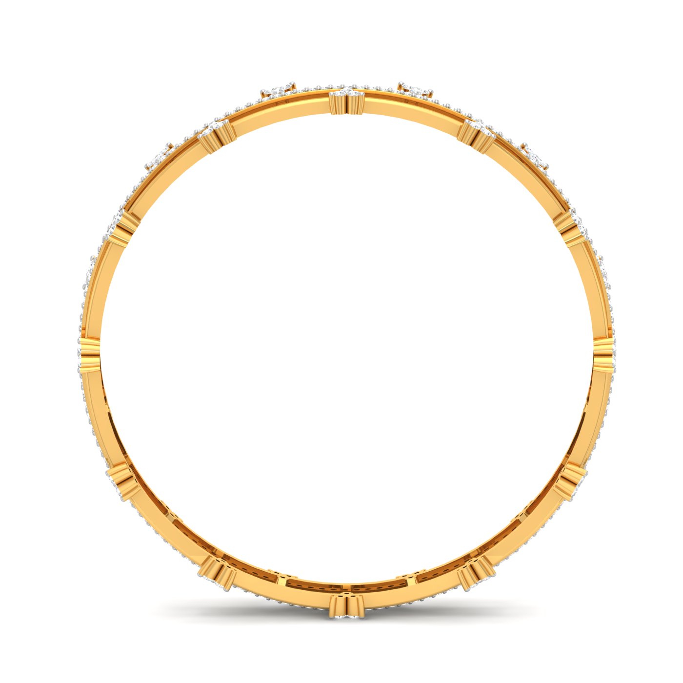 Chhaya Trio Diamond Bangle