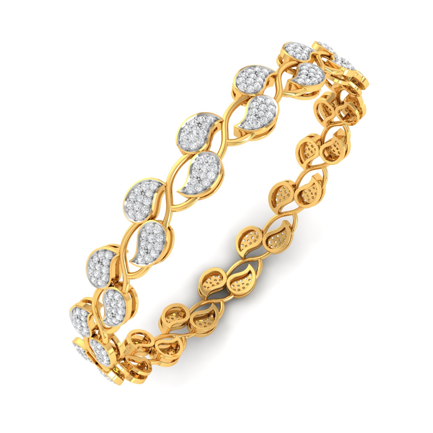 Cora Leofe Diamond Bangle