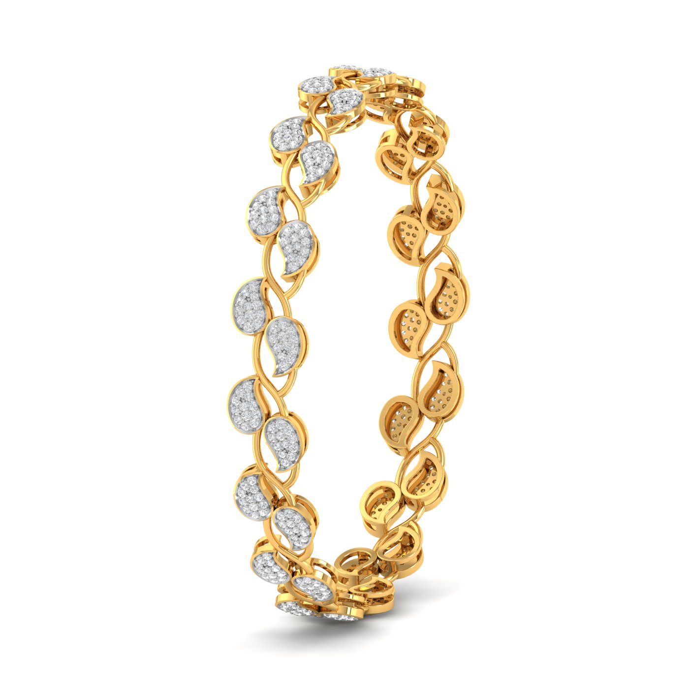 Cora Leofe Diamond Bangle