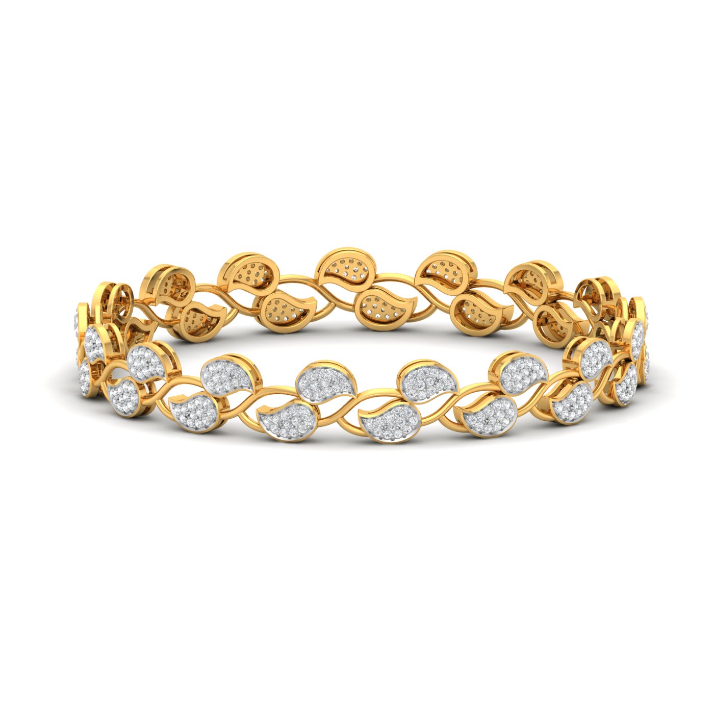 Cora Leofe Diamond Bangle