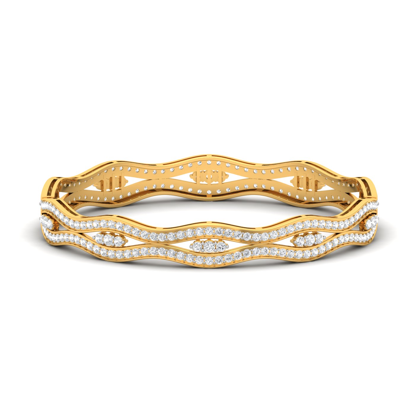 Natalia Sparkling Diamond Bangle