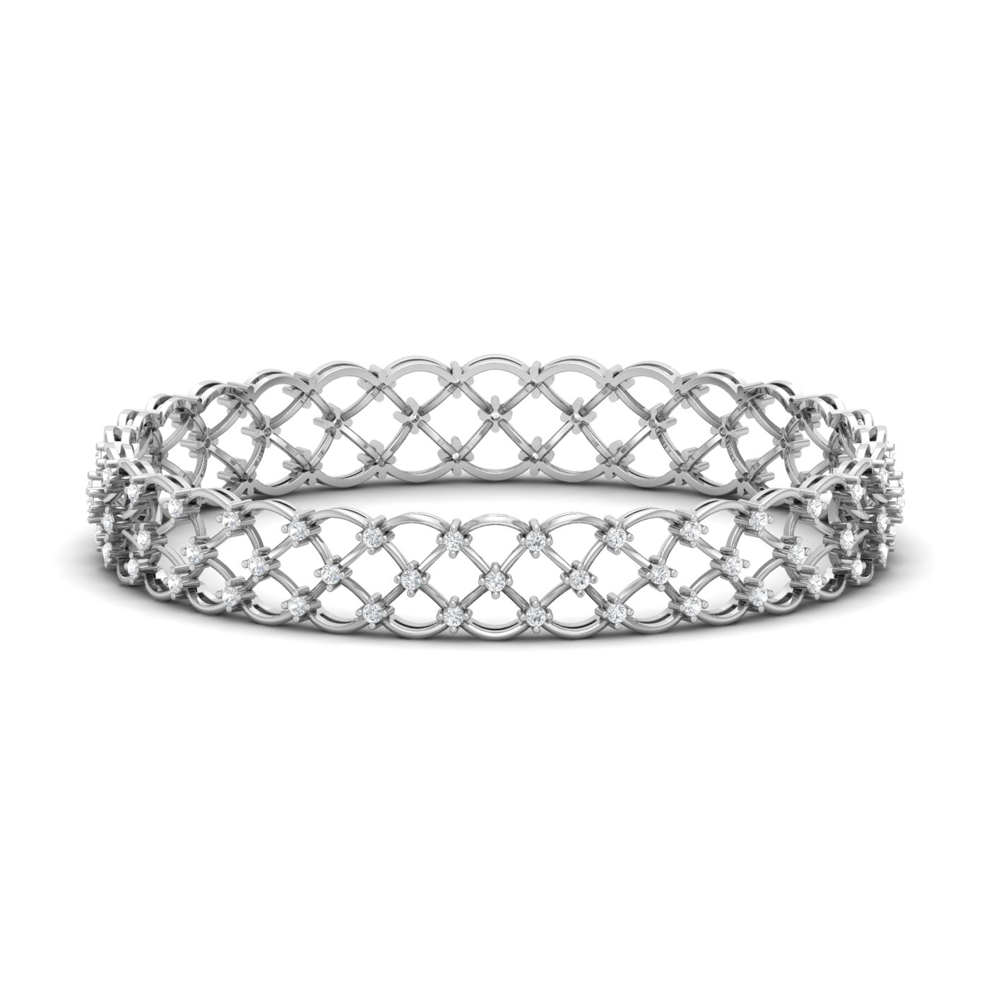 Warda Fancy Diamond Bangle