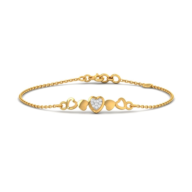 Love Heart Diamond bracelet