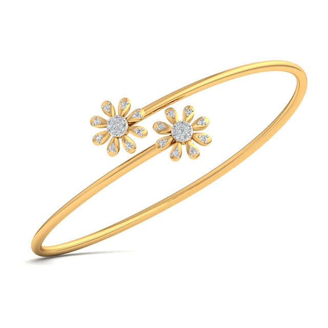 Daisy Bloom Diamond Bracelet