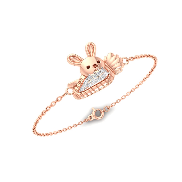 Funny Bunny Diamond Bracelet