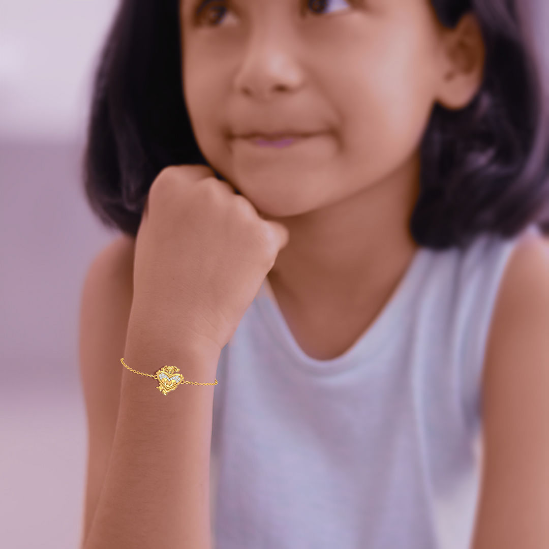 Child's Charm Bracelet Little Girl Bracelet Story 