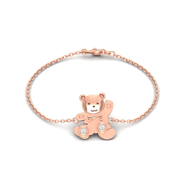 Teddy Kids Chain Gold Bracelet