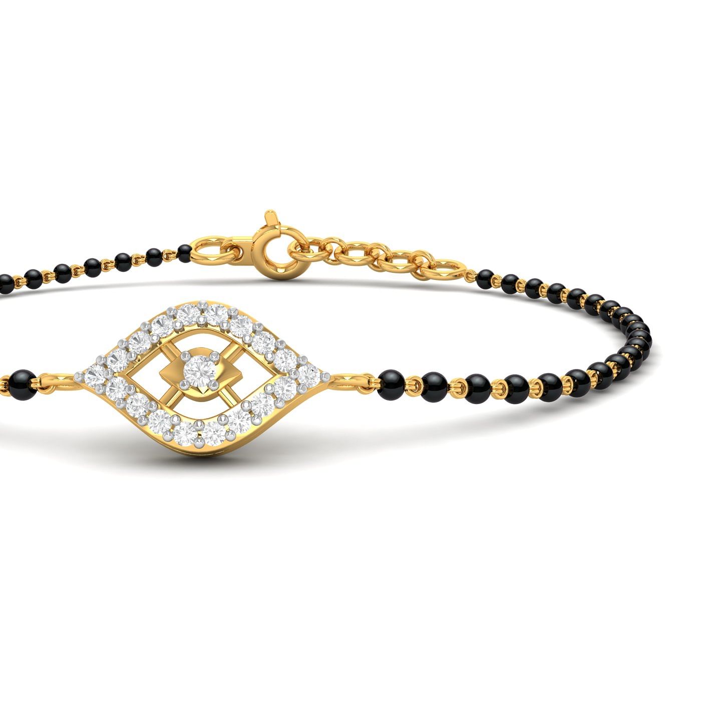 Trendy Gold & Diamond Mangalsutra Bracelet Designs | Kalyan Jewellers