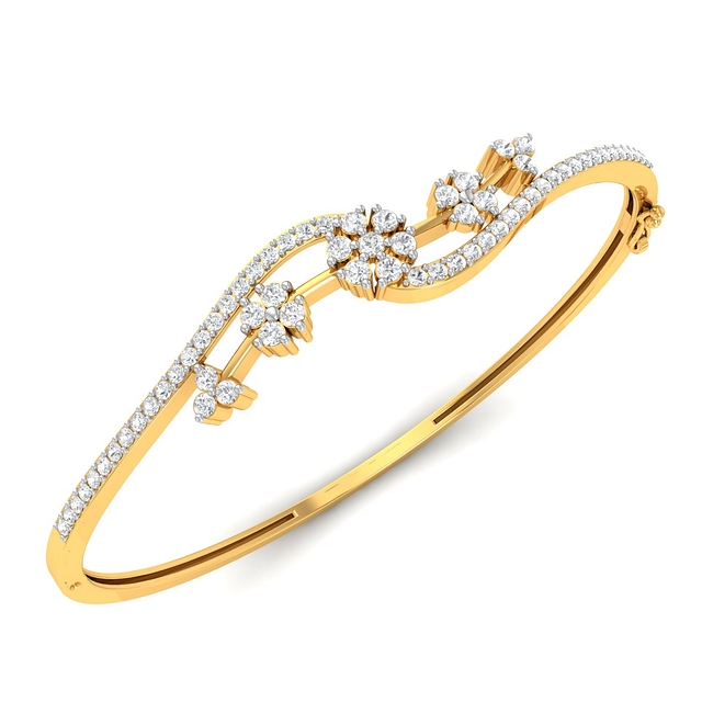 Foxtail Diamond Bracelet