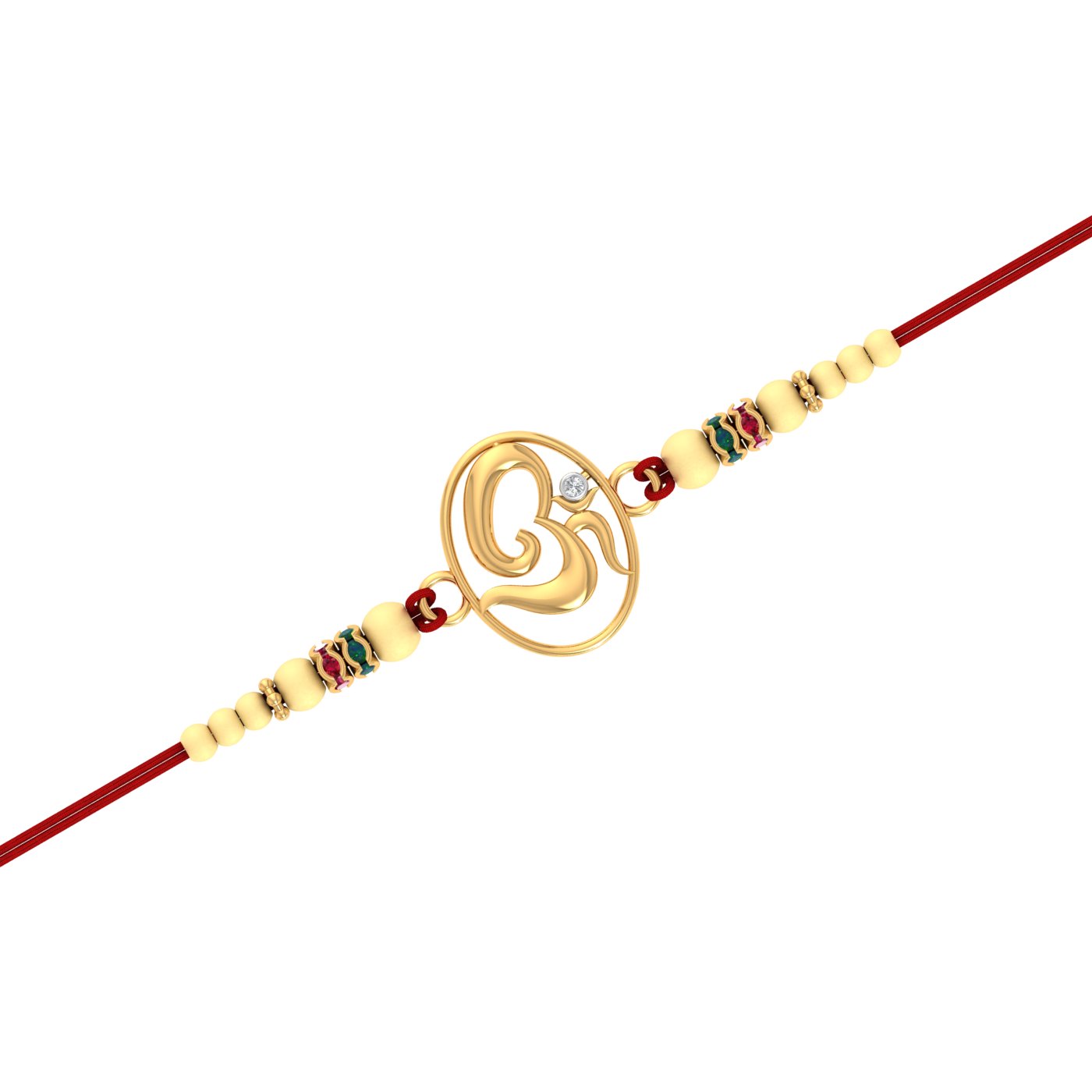 Buy Gold Rakhi Online For Brother In Raksha Bandhan