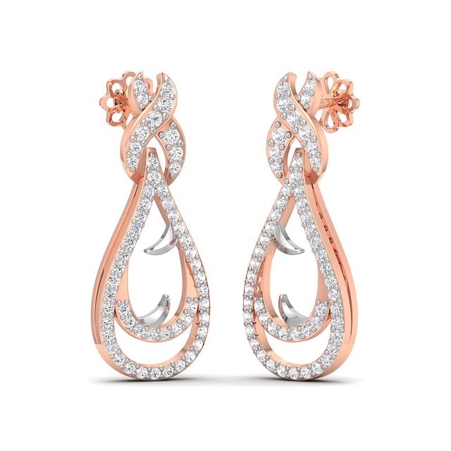 Pooja Diamond Earrings