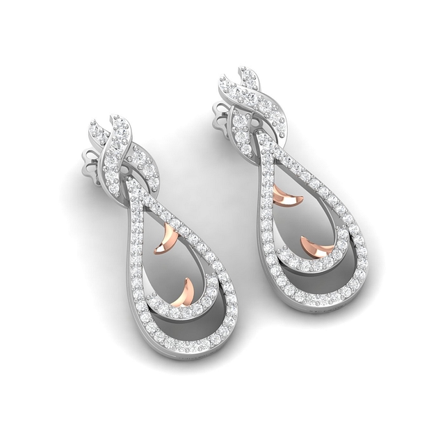 Pooja Diamond Earrings