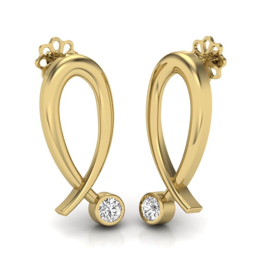 Send Golden Drop Earrings Online  GAL21100337  Giftalove