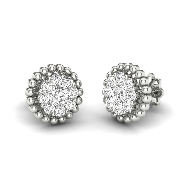 Radiance Solitaire Diamond Earrings