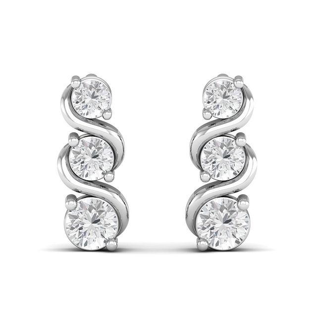 Chavvi Drop Diamond Earrings