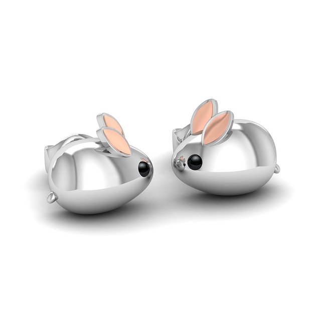 Little Rabbit Kids Gold Earrings