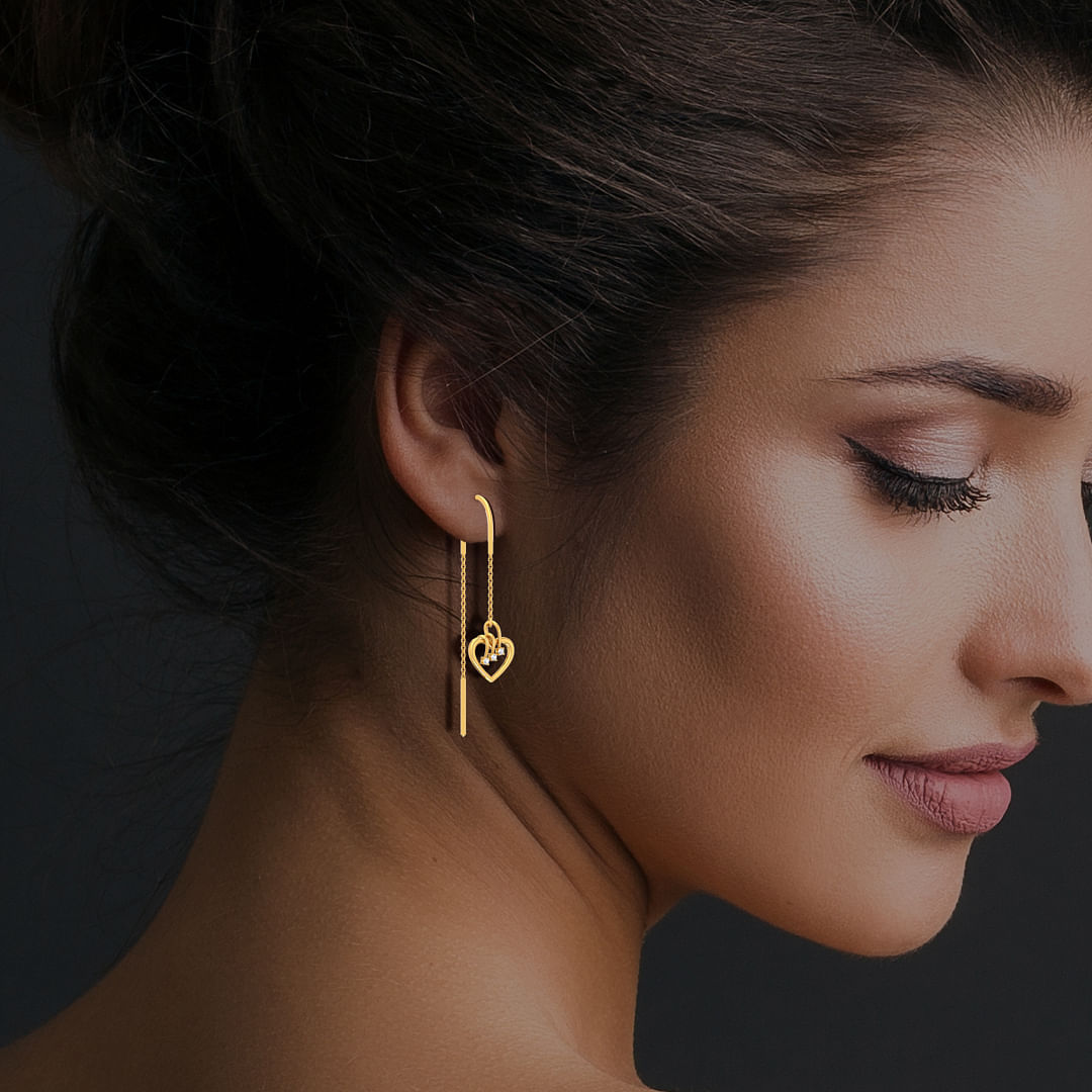 Designer pearl sui dhaga gold earrings in NaviMumbai at best price by Jui  Pearls  Justdial