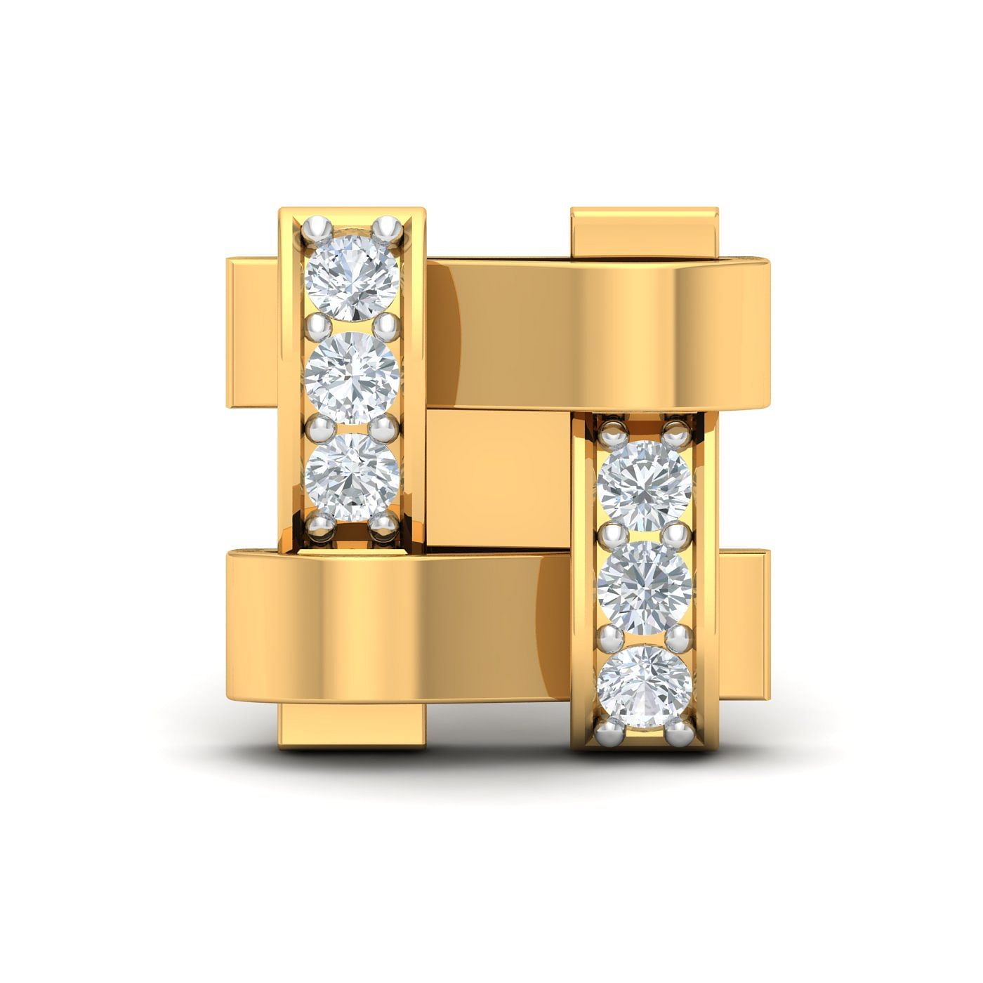 Buy Diamond Mens Earrings Personalised for You  GLAMIRAin