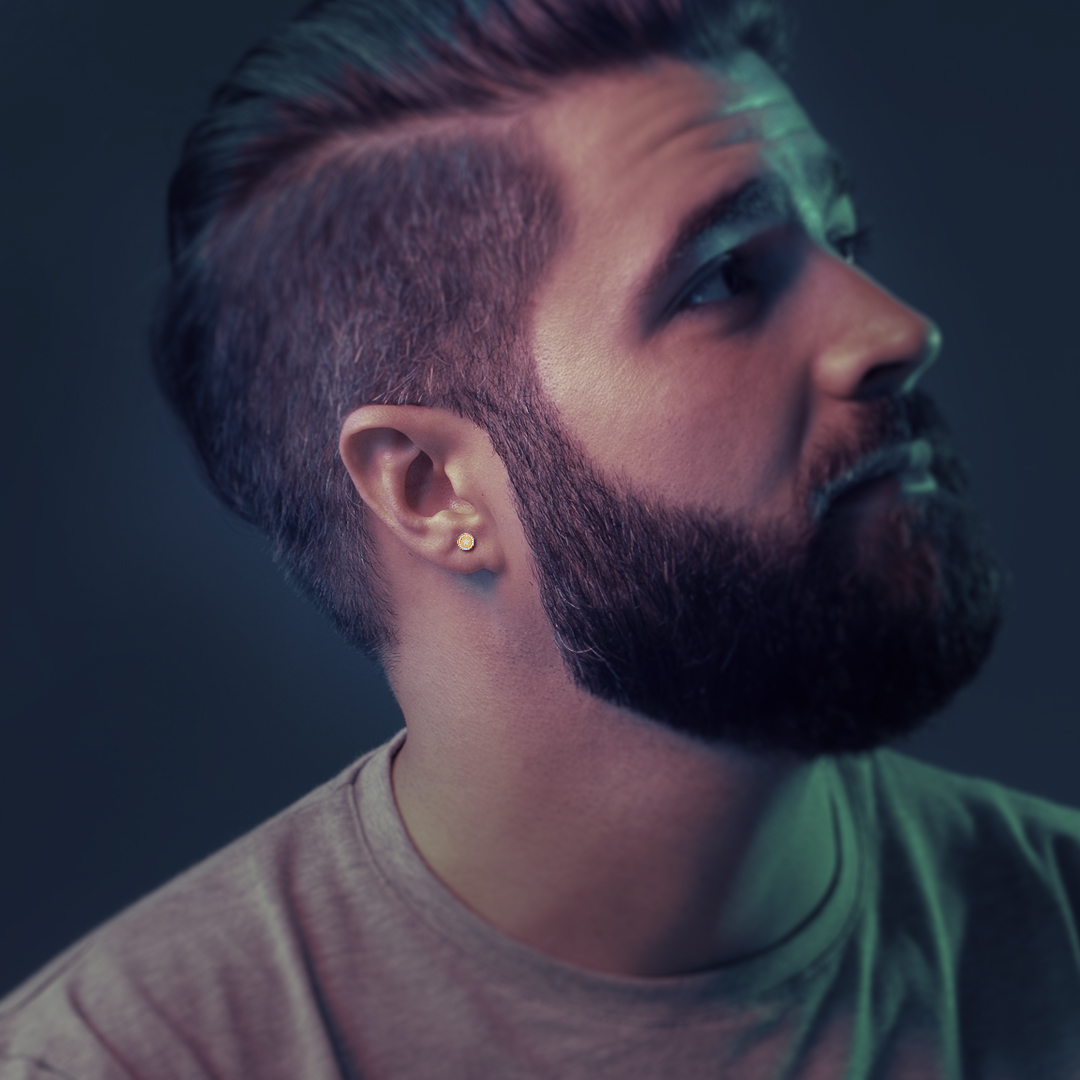 Buy Astro Diamond Studs For Men Online in India Perrian