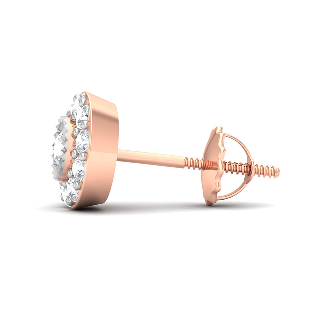 Barrett Diamond Cluster Earring For Men