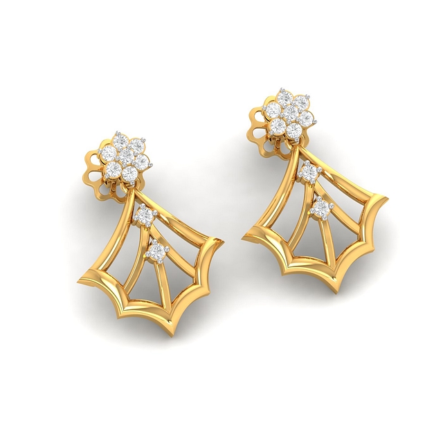 Maeve Diamond Drop Earrings