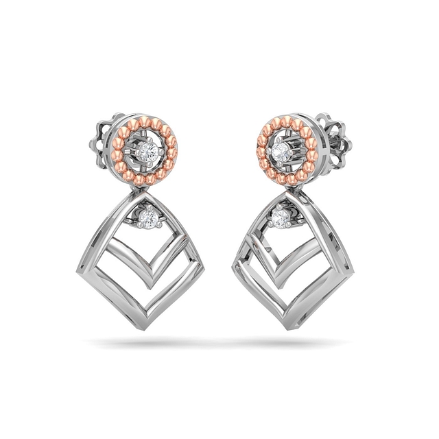 Eden Drop Diamond Earrings