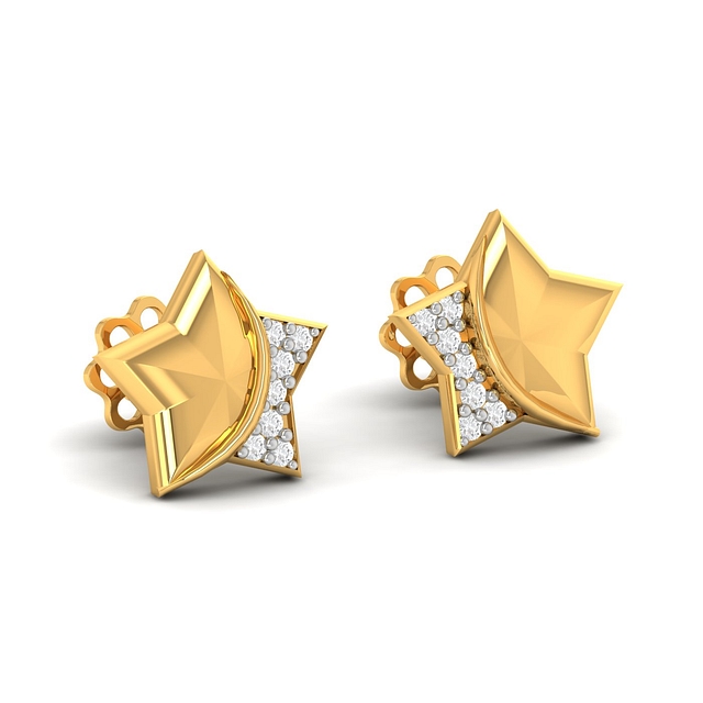 Twinkle Diamond Stud Earrings