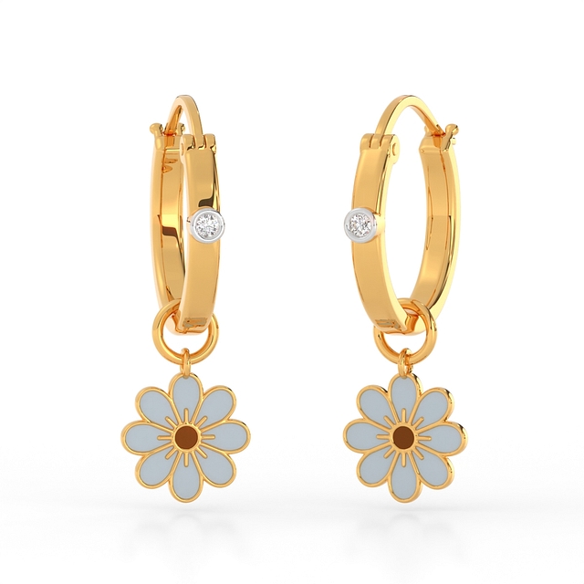 Blossom  Diamond Earring