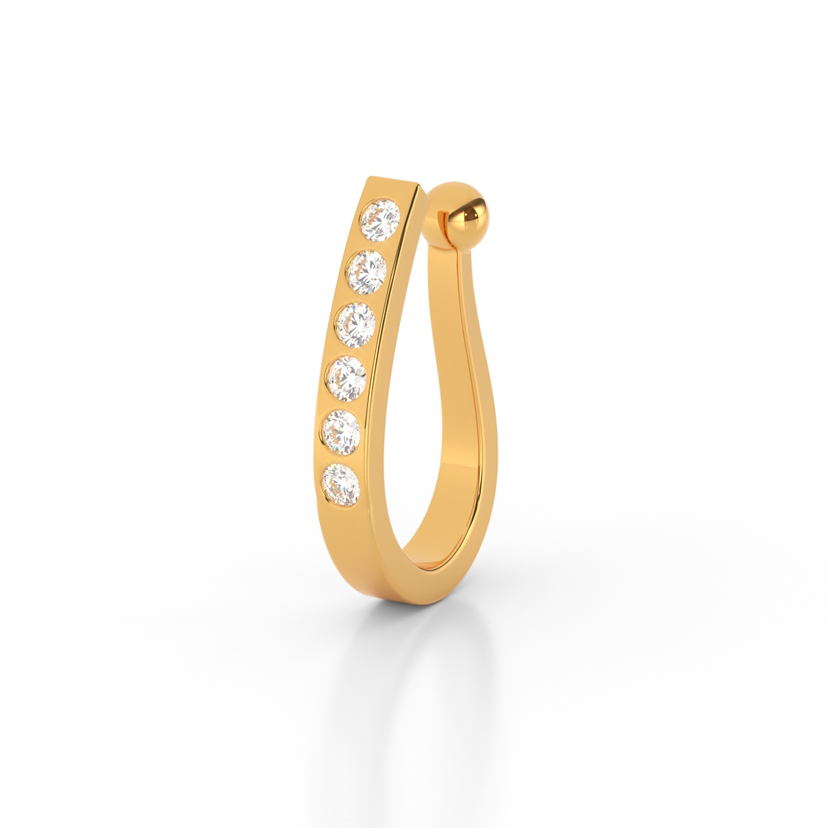 Buy Natasha Diamond Nose Pin Online Perrian