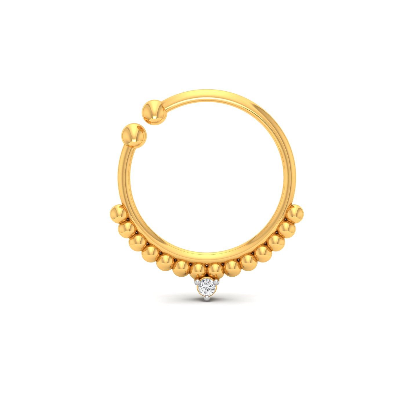 Priyaasi Gold-plated Plated Brass Nose Ring Price in India - Buy Priyaasi  Gold-plated Plated Brass Nose Ring Online at Best Prices in India |  Flipkart.com