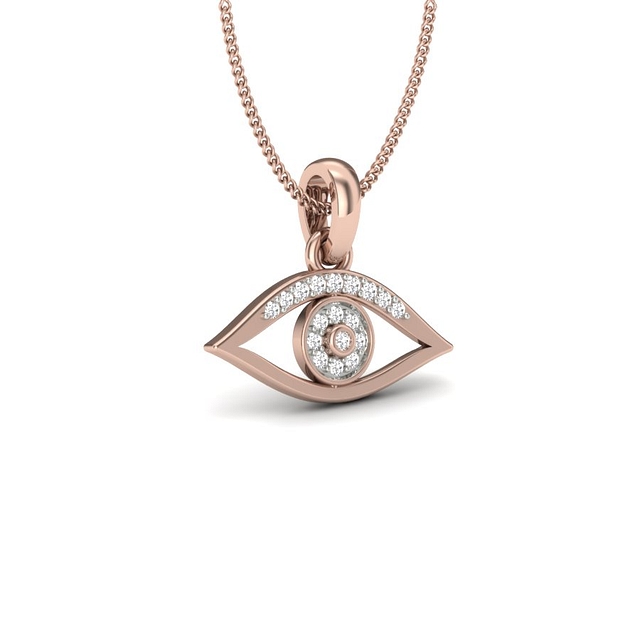 Alina Eye Diamond Pendant