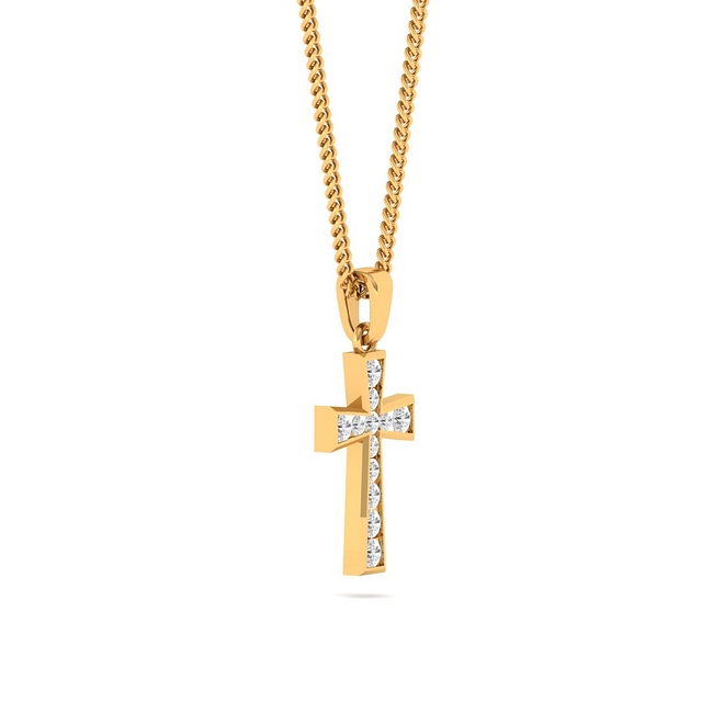 The Cruz Diamond Cross Pendant