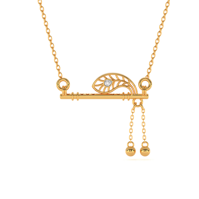 Buy Alphabet M Gold Pendant Online From Kisna