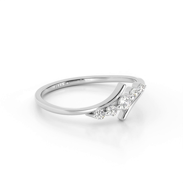 The Duo Element Diamond Ring