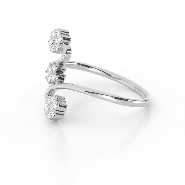 Adya Trio Diamond Ring For Women
