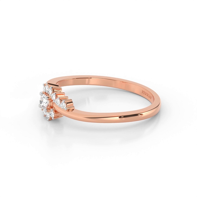 Ember Solitaire Diamond Ring