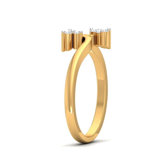 Trio Fleur Diamond Ring For Women