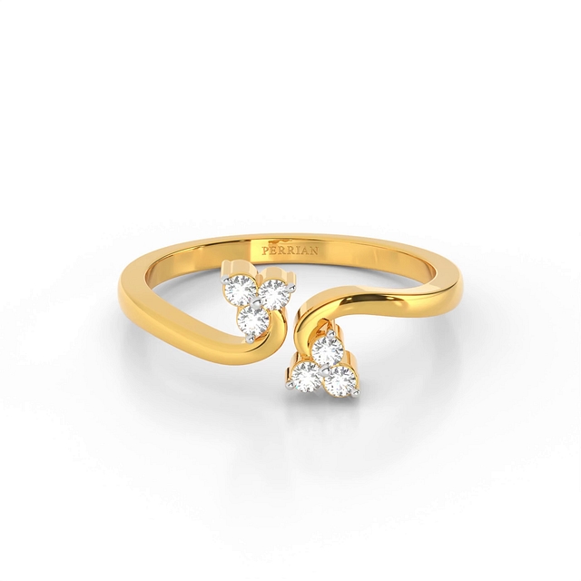 Trio Fleur Diamond Ring For Women