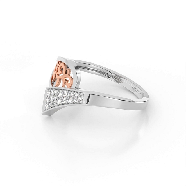 Classic Carving Style Diamond Ring