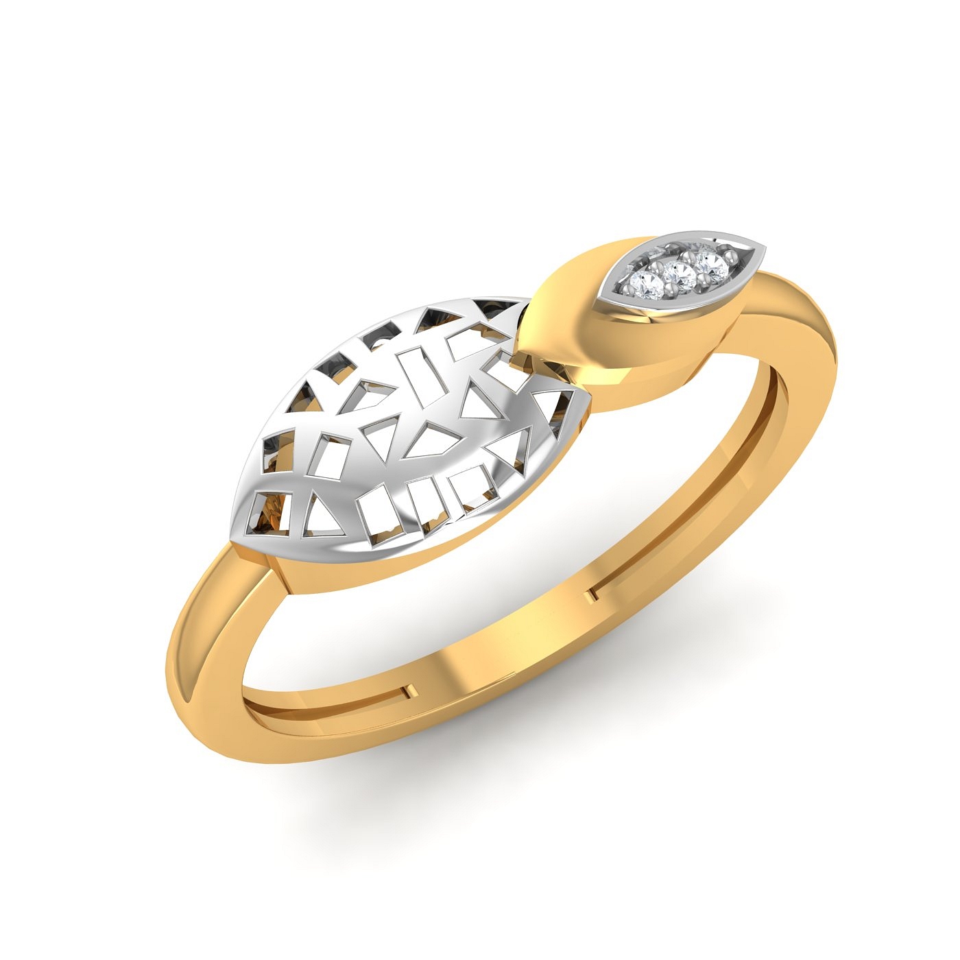 || Geometry Petals Diamond Ring ||Top 10 Best Diamond Rings For Women under 20000 ||