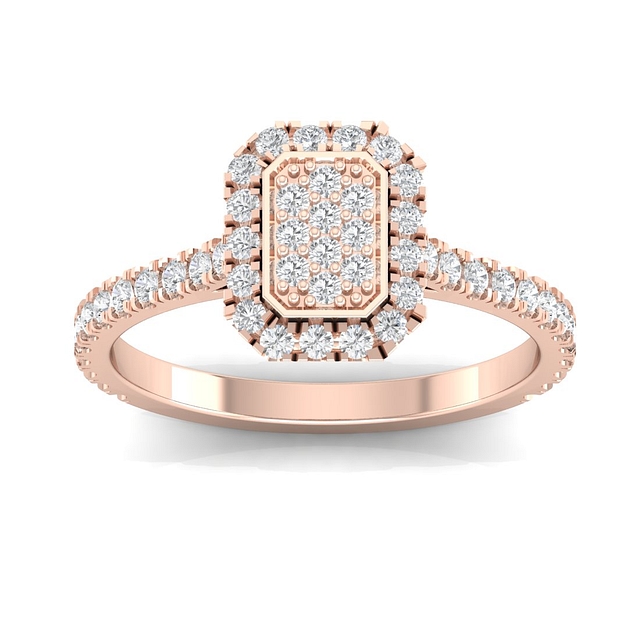 Mila Cushion Shape Diamond Ring