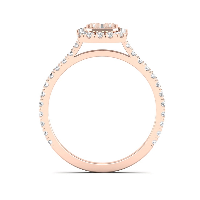 Mila Cushion Shape Diamond Ring