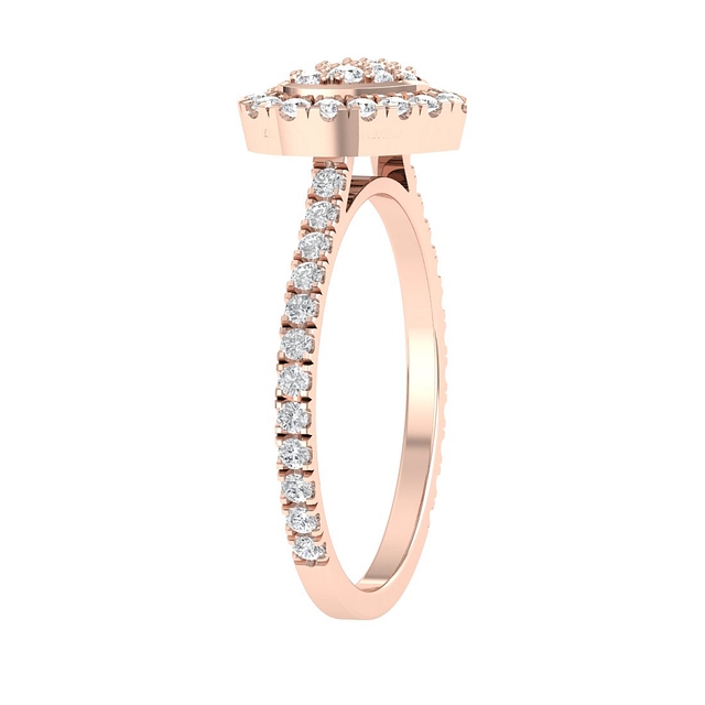 Ivy Heart Shape Women Diamond Ring