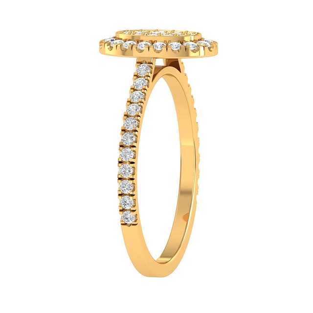 Eva Oval Shape Diamond Ring