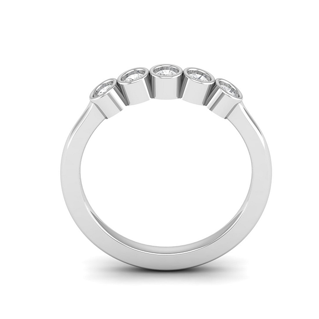 Daisy Diamond Band Ring For Her