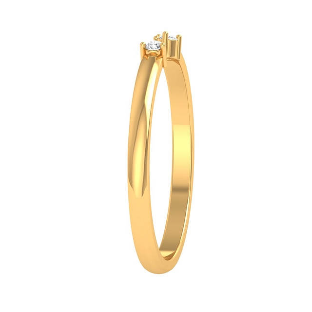 Aditi Dual Diamond Ring For Women