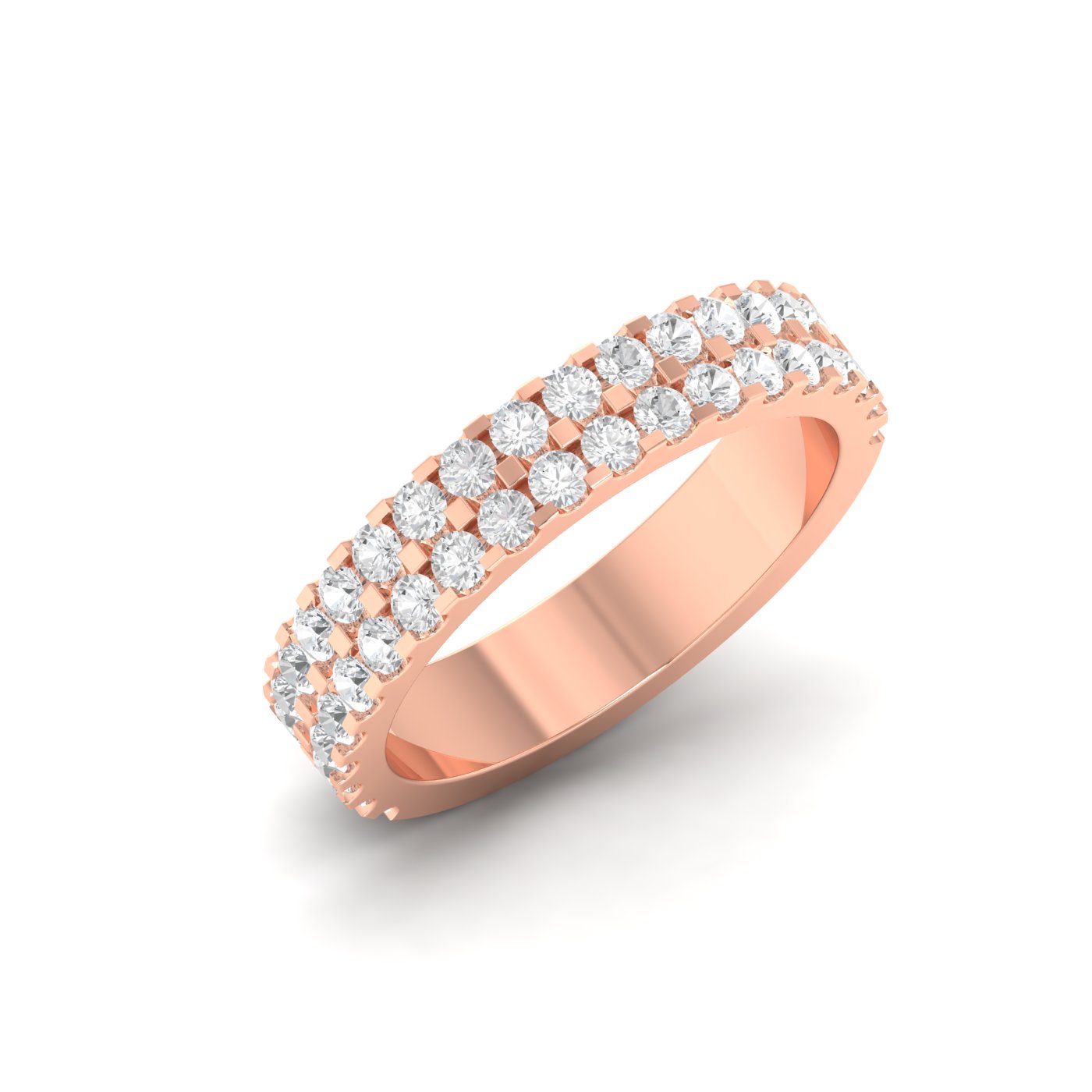 Buy Tanaya Eternity Diamond Ring Online | Perrian